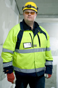 - Inget blir bttre om inte vervakningen kar och drmed risken att bli fast, sger Tapio Jskelinen p Byggnadsfrbundet. Foto: Patrik Lindstrm